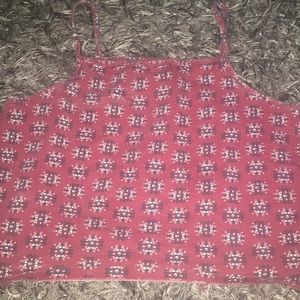 Crop top tank